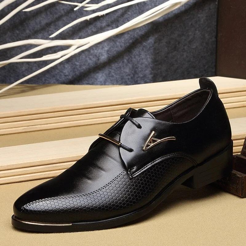 Men's Casual Leather Shoes - Viva Vista Store