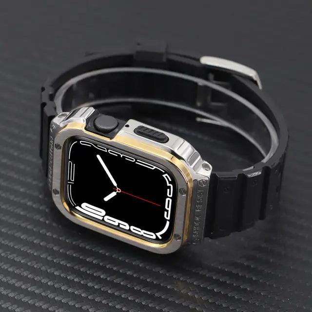 Watch Band Stainless Steel and Rubber - Viva Vista Store