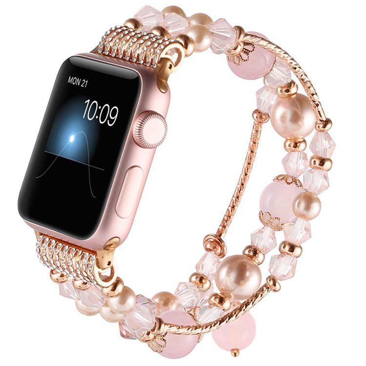 Jewelry Chain Watch Strap, iWatch Smart Watch Replacement Watch Strap, Watch Jewelry Crystal Watch Strap - Viva Vista Store