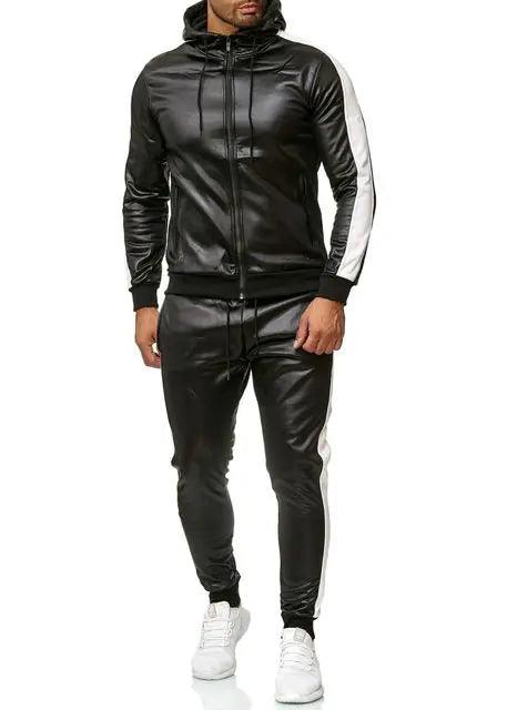 Sweat Suit Hooded Jacket Pants Set - Viva Vista Store