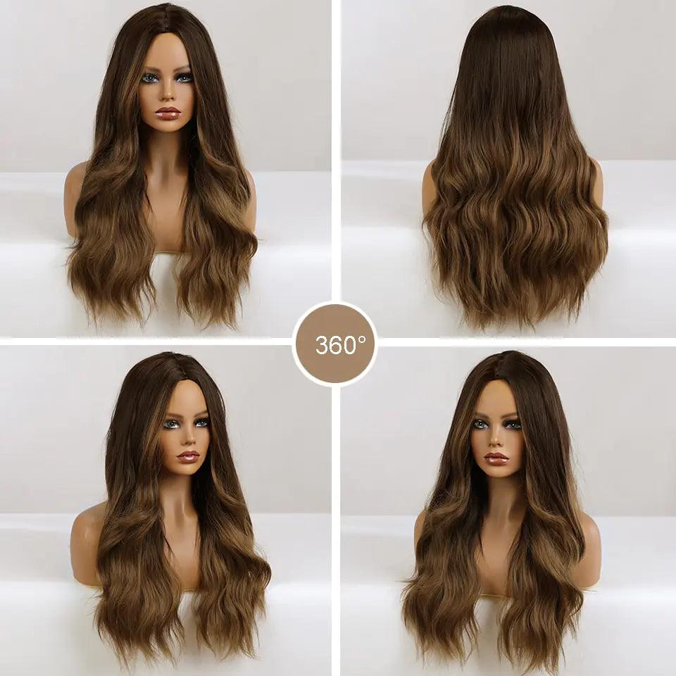 Long Natural Hair Wigs - Viva Vista Store