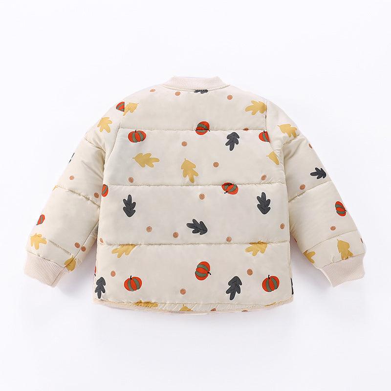 New children's cotton clothing winter boy jacket children's cotton clothing Korean version of the baby cotton jacket wearing thick boy - Viva Vista Store