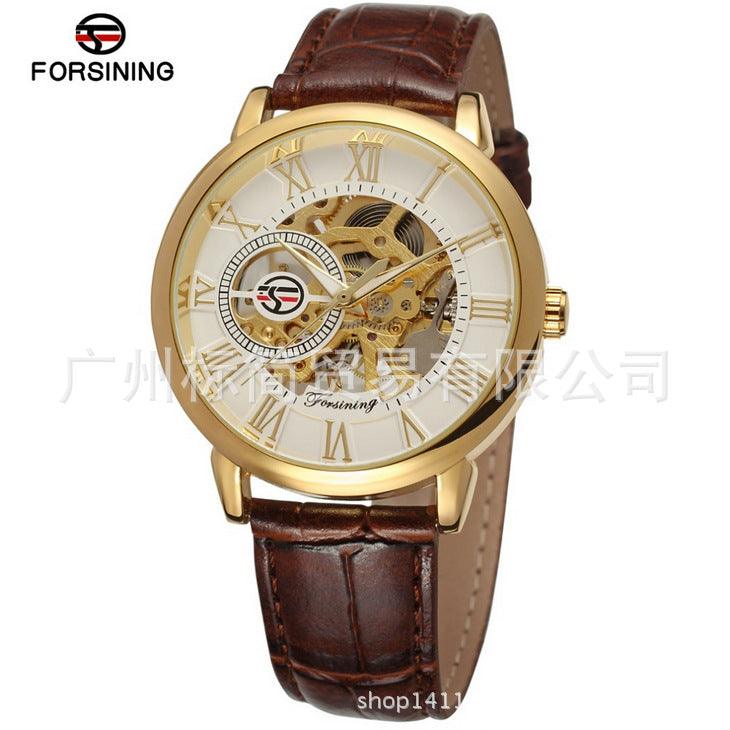 A generation of wholesale Forsining watches hollow men's mechanical watch men's watch five colors optional - Viva Vista Store