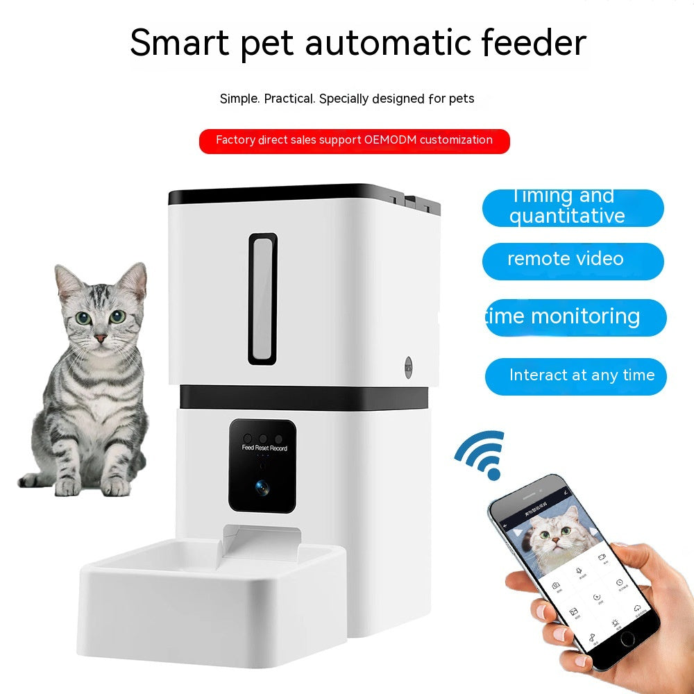 Intelligent Pet Feeding Automatic Timing Quantitative 8Lwifi