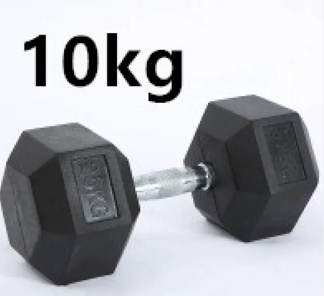 HexGrip Rubber-Coated Fixed Dumbbell