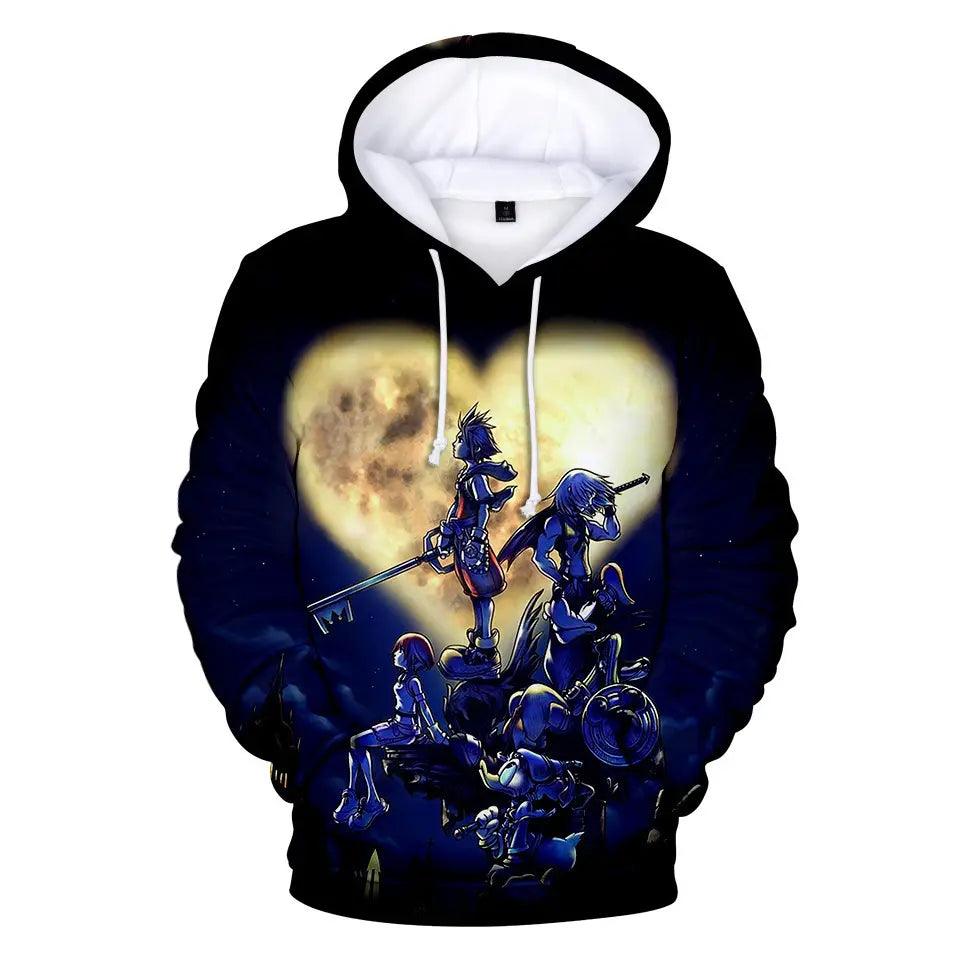 Kingdom Hearts Hoodie Unisex Pullover Fashion Sweatshirt - Viva Vista Store