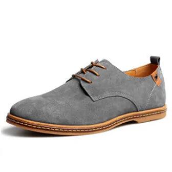 Suede Oxfords Men Leather Shoes - Viva Vista Store