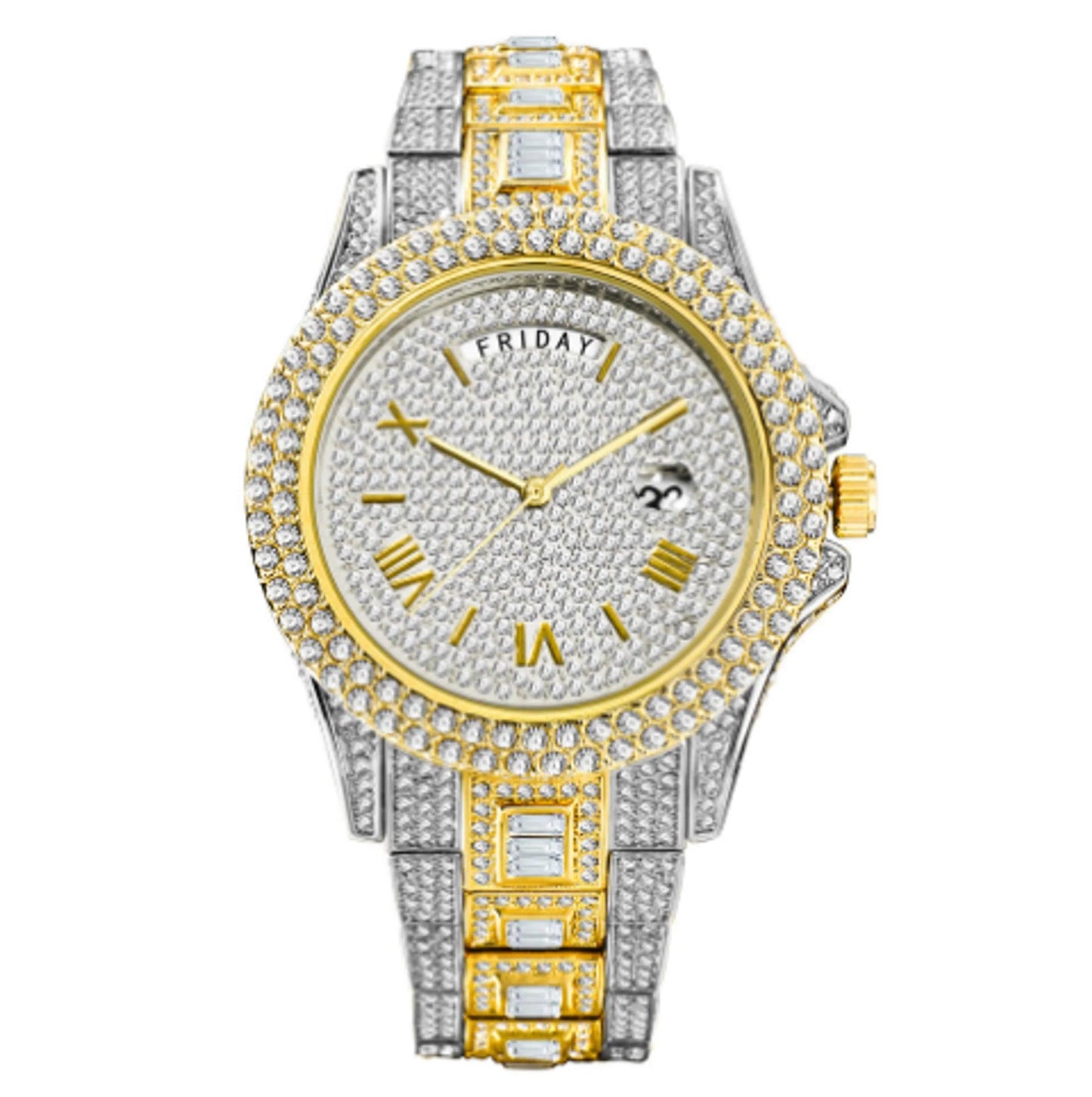 Masculino Diamond Quartz Watches - Viva Vista Store