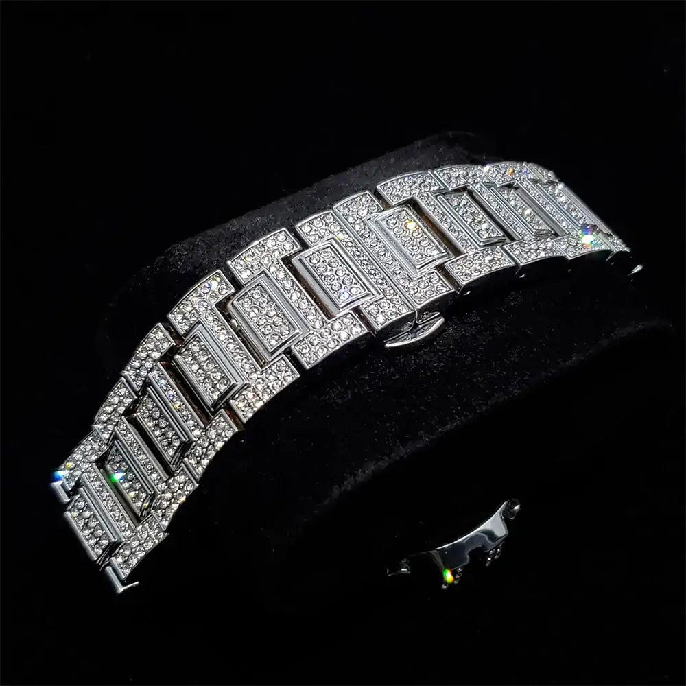 Digital Diamond Quartz Wristwatches - Viva Vista Store