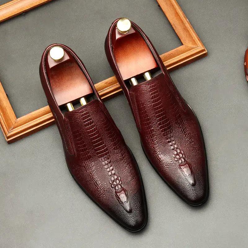 The Scudo - Genuine Leather Loafers For Men - Viva Vista Store