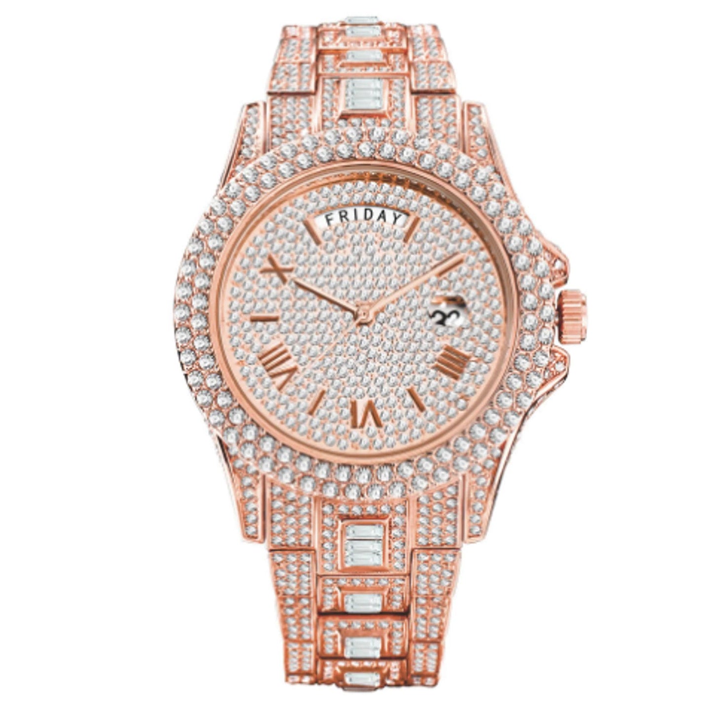 Masculino Diamond Quartz Watches - Viva Vista Store