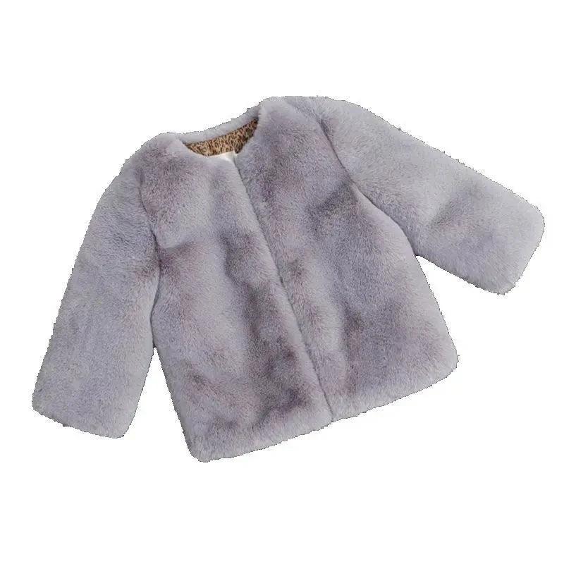 Children Fur Coat Girls And Boys Winter Jacket Toddlers Clothing Baby Faux Fur Coat Windbreakers Kids Outwear Coat Fashion 2021 - Viva Vista Store