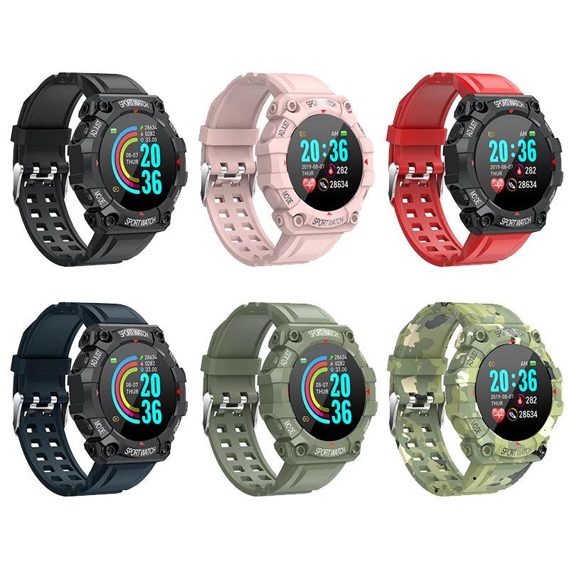 IP67 Waterproof FD68 Smart Watches Heart Rate Blood Pressure Sport Smartwatch Pedometer Call Reminder Wristwatch for Android IOS - Viva Vista Store