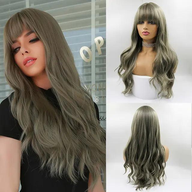 Long Natural Hair Wigs - Viva Vista Store