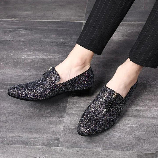 Glitter Coiffeur Loafers - Viva Vista Store