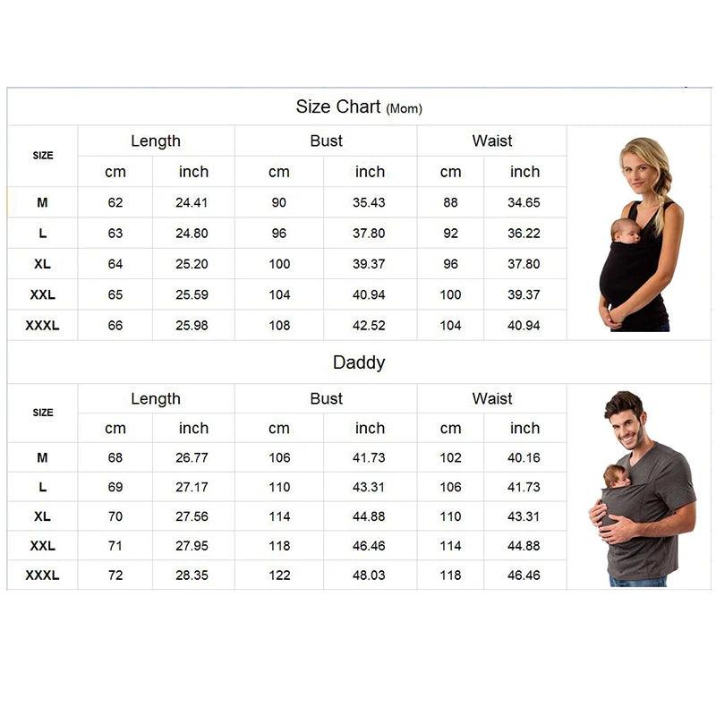 Breastfeeding Clothes Maternity Multifunctional Kangaroo Tank Top Dad T shirt Nursing lactation Feed Clothes For Pregnant Women - Viva Vista Store