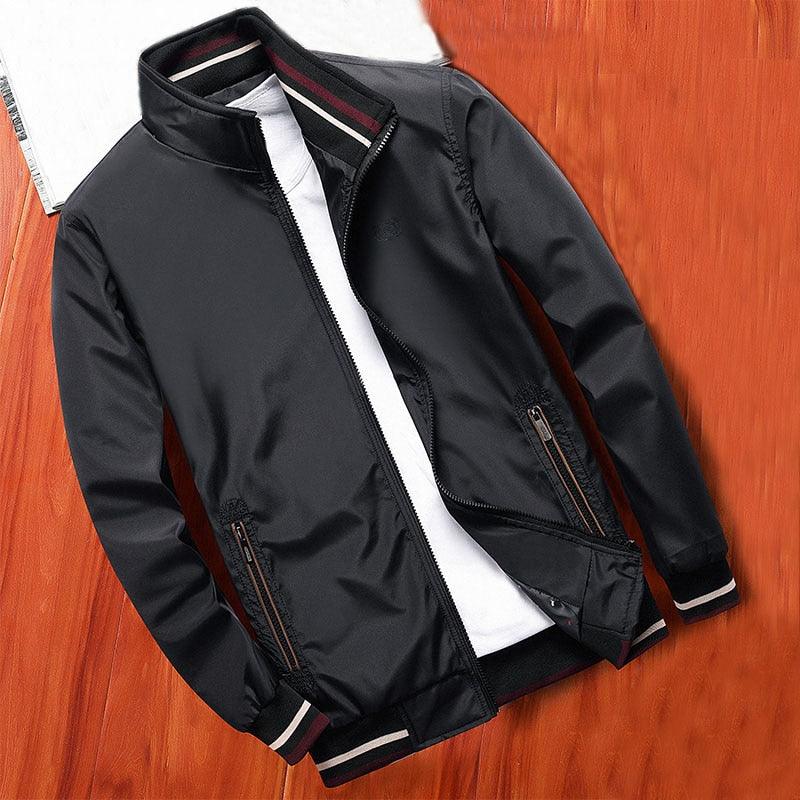 Men Business Jacket Brand Clothing Mens Jackets and Coats Outdoors Clothes Casual Mens Outerwear Male Coat Bomber Jacket for Men - Viva Vista Store