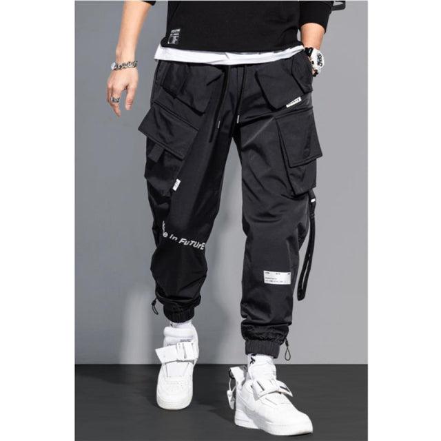 Men&#39;s Cargo Pants Fashion Hip Hop Multi-pocket Trousers Trendy Streetwear Solid Sweatpants Pantalones Casuales Para Hombre - Viva Vista Store