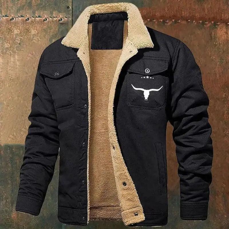 Casual Winter Jacket Single Breasted Warm Outerwear - Viva Vista Store