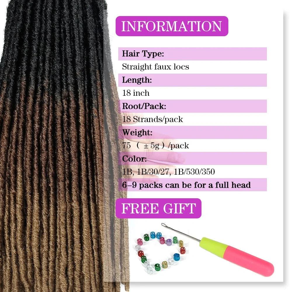 Synthetic Dreadlocks Hair Extensions - Viva Vista Store