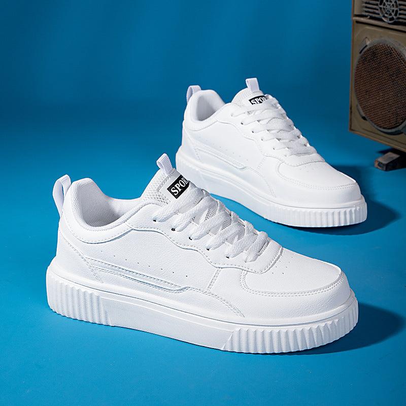 Breathable Versatile White Shoes Korean Style For Students - Upishoppy