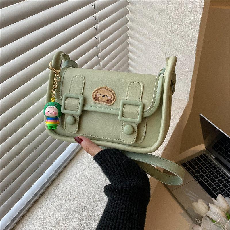 Trendy fashion popular niche bag women's bag 2022 summer new all-match messenger texture one-shoulder small square bag - Viva Vista Store