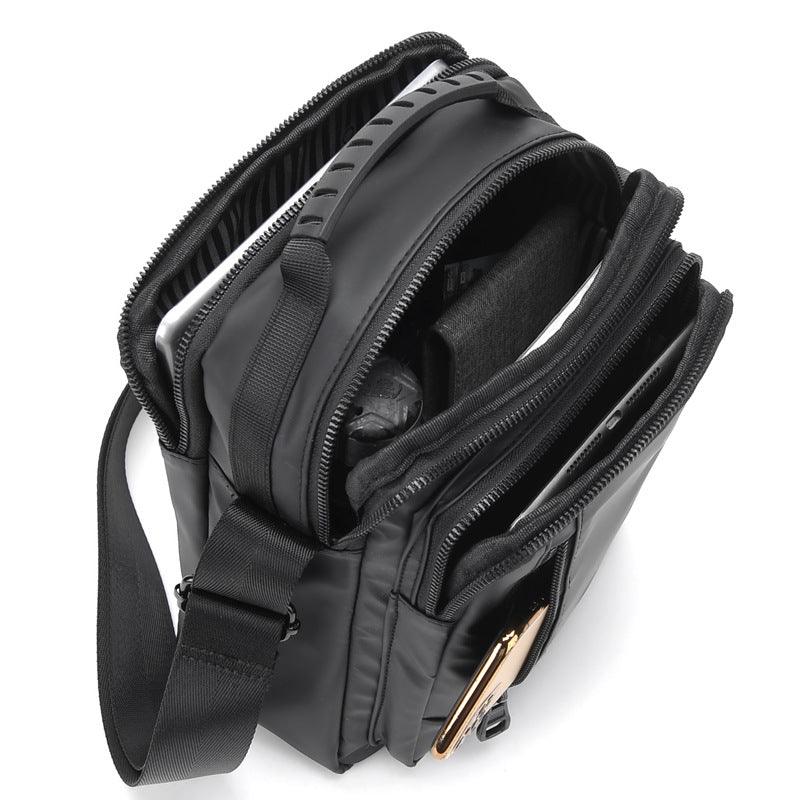 Japanese mobile phone bag men's small bag shoulder bag simple outdoor Messenger bag casual bag one shoulder small shoulder bag men's models - Viva Vista Store