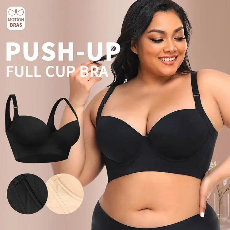 Gather up and fold up the breasts, beautify the body, seamless cup and tank top, shape the body, beautify the back, long size sports bra V210618 - Viva Vista Store