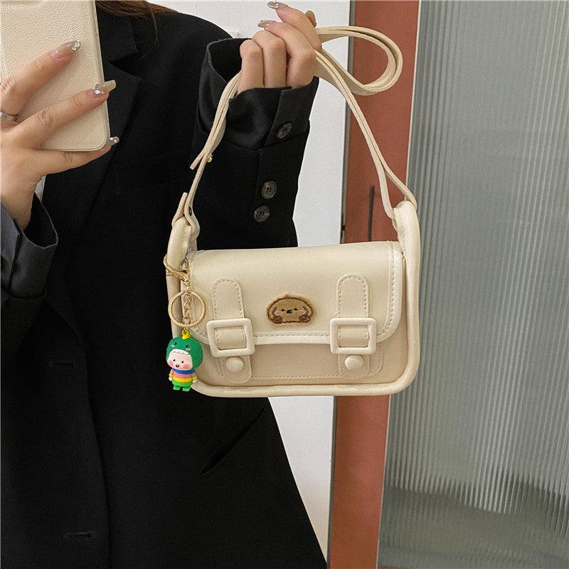 Trendy fashion popular niche bag women's bag 2022 summer new all-match messenger texture one-shoulder small square bag - Viva Vista Store