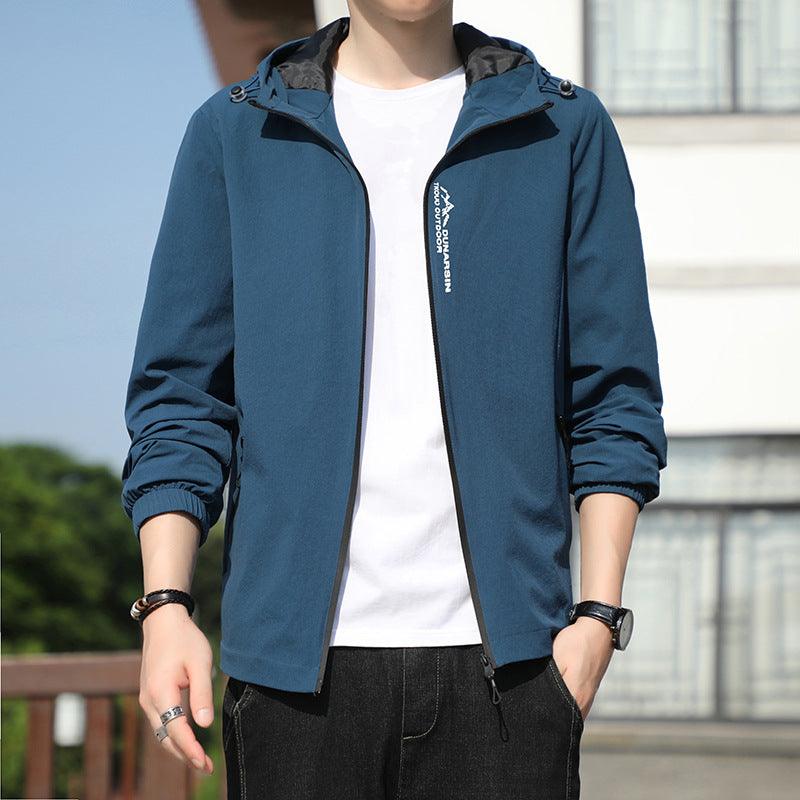 Men's jacket Korean casual baseball service sports dress clothes student tide - Viva Vista Store