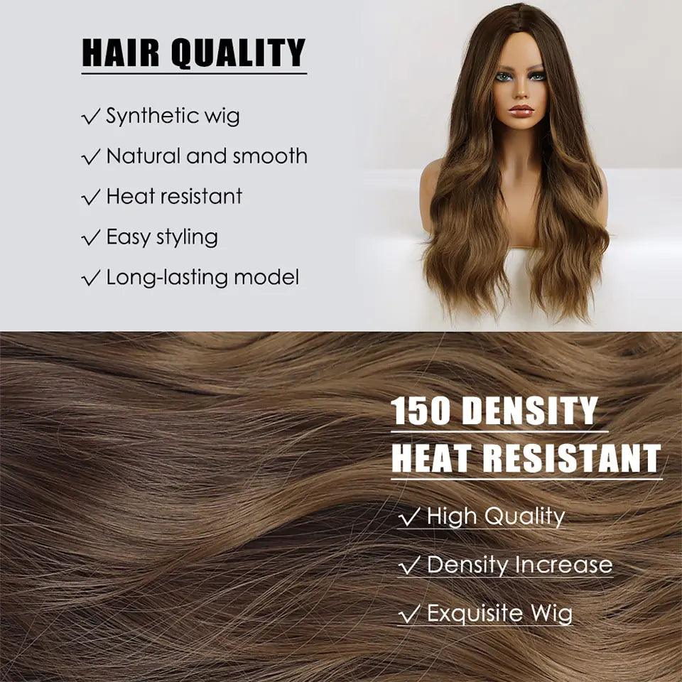 Long Natural Hair Wigs - Viva Vista Store