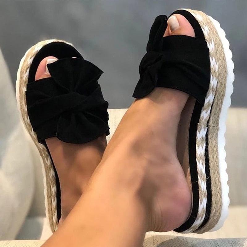 Sandals Women Heels Sandals With Wedges Shoes For Women Platform Sandals Summer Slippers Sandalias Mujer Elegant Summer Shoes - Viva Vista Store