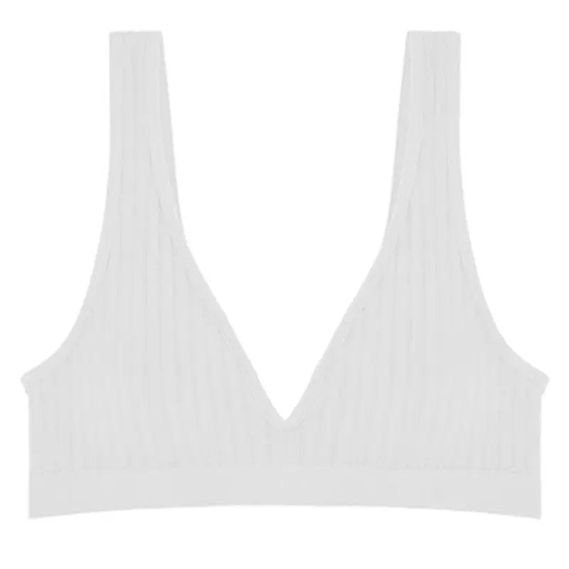 Women Tank Tops Streetwear Push Up Cropped Top for Female Padless Bralette Sexy Backless Lingerie Fashion Solid Camisole Girl - Viva Vista Store