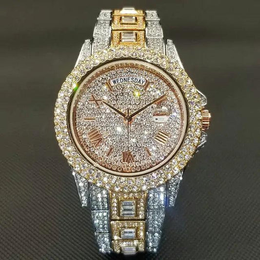 Men's Luxury Crystal Watches - Viva Vista Store