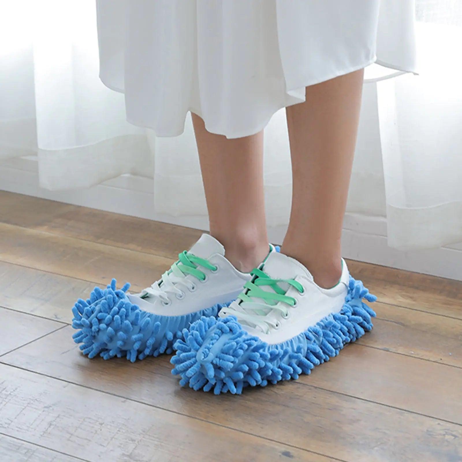 Washable Dust Mop Slipper Shoes - Viva Vista Store