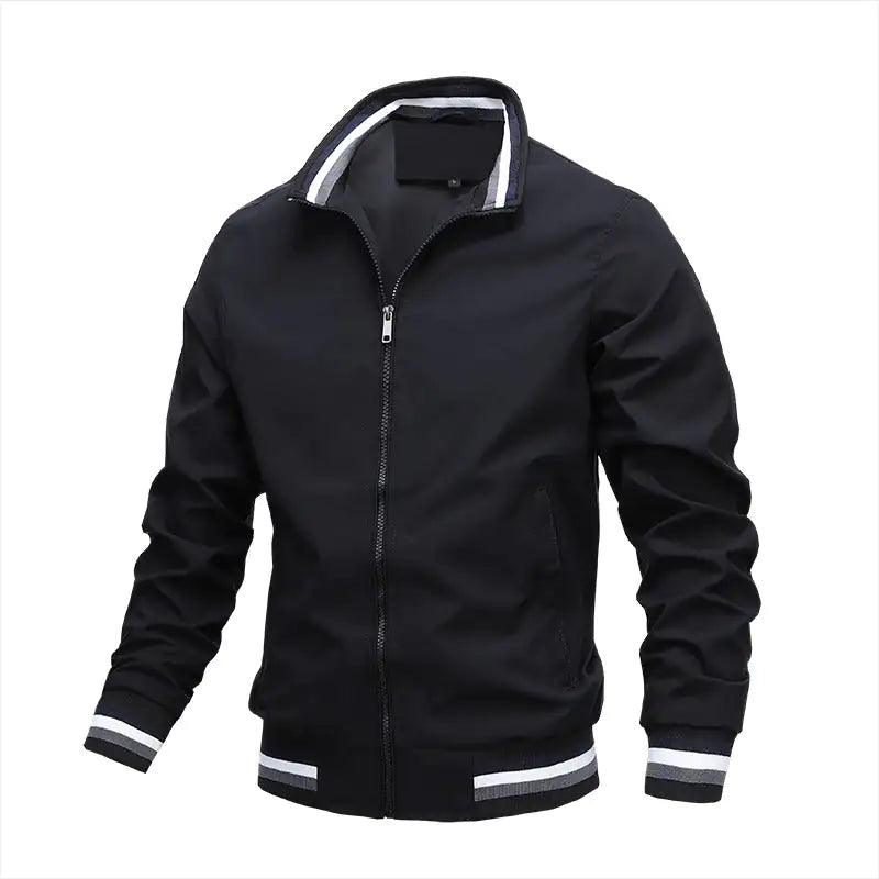 Men’s Casual Stand-up Collar Jacket - Viva Vista Store