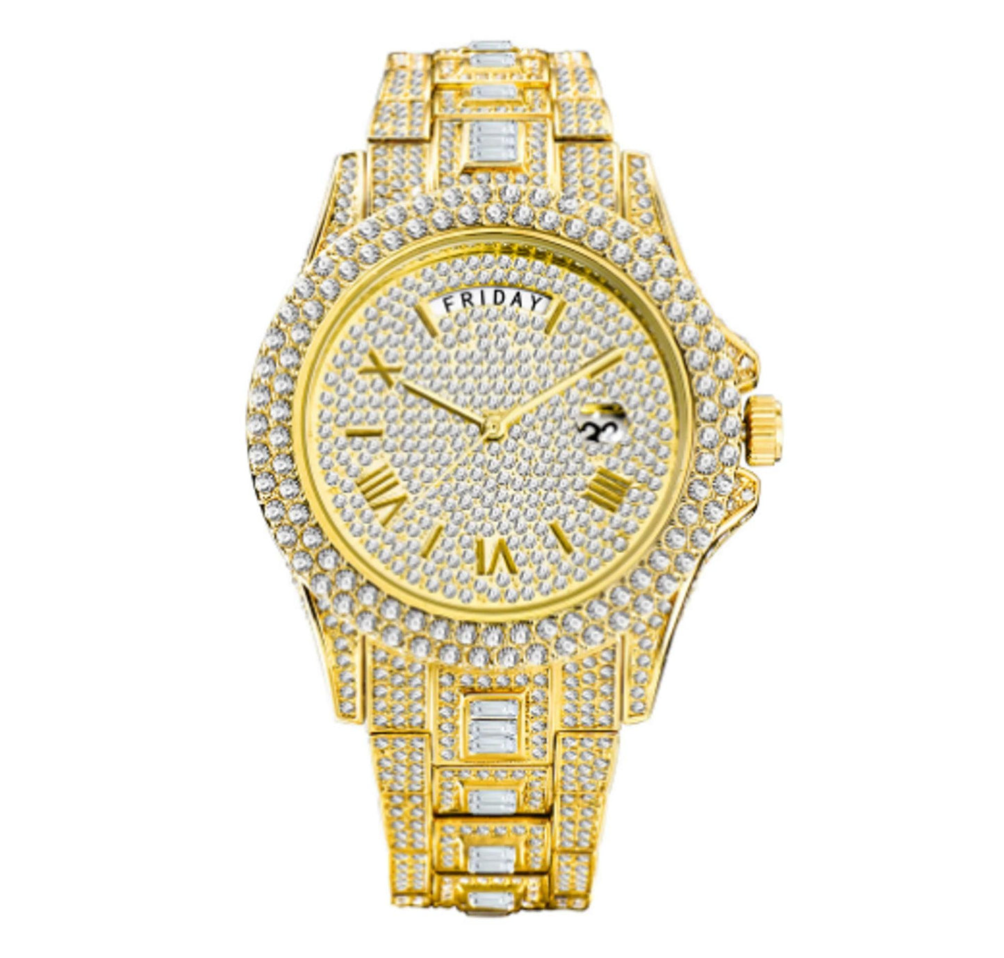 Masculino Diamond Quartz Watches - Viva Vista Store