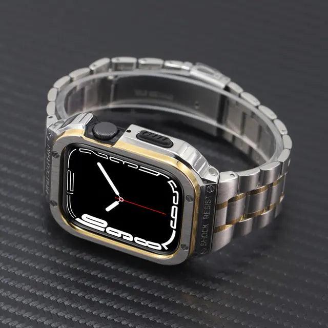 Watch Band Stainless Steel and Rubber - Viva Vista Store