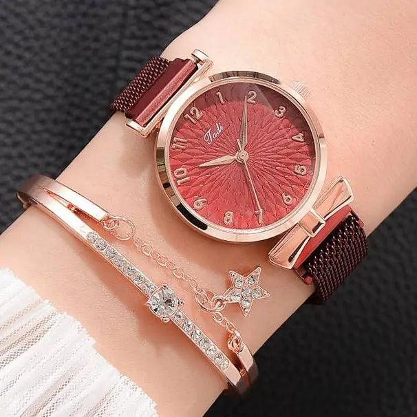 Luxury Magnetic Quartz Bracelet Watches - Viva Vista Store