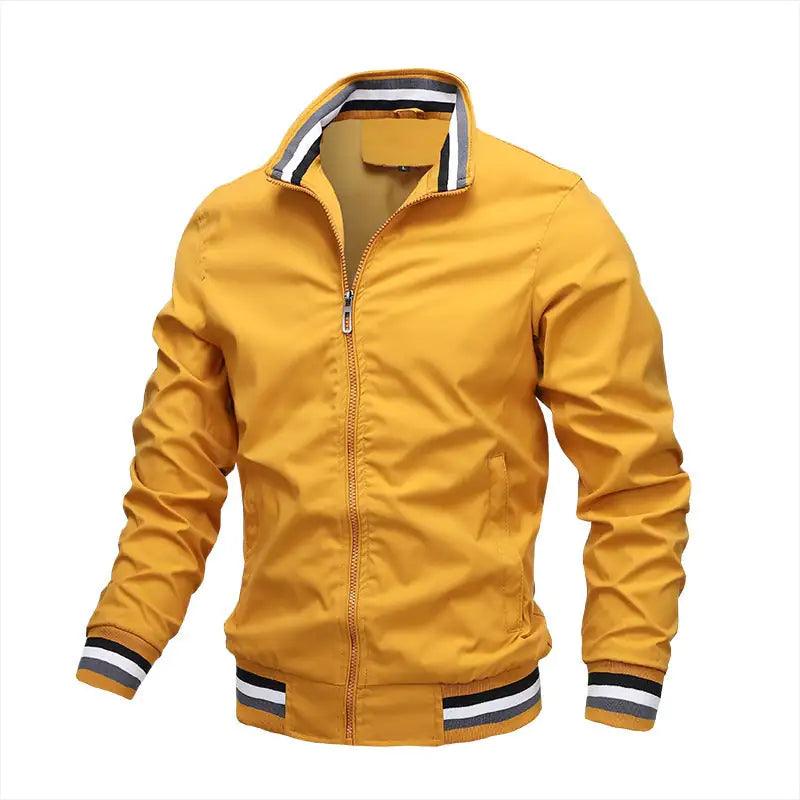 Men’s Casual Stand-up Collar Jacket - Viva Vista Store