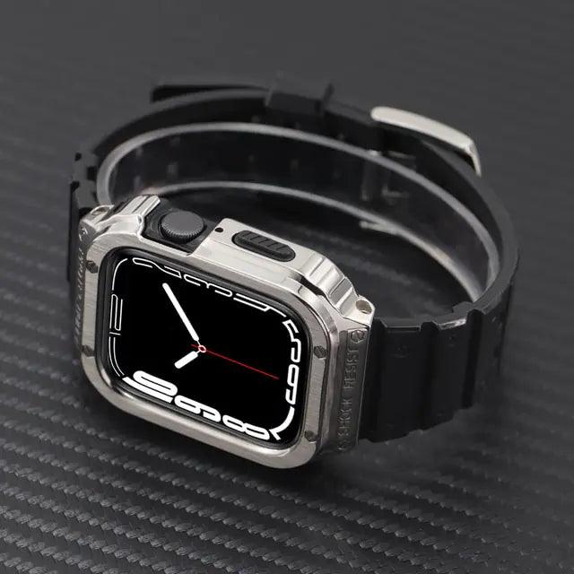 Watch Band Stainless Steel and Rubber - Viva Vista Store