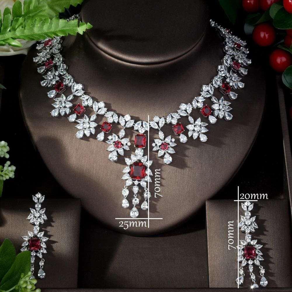 AAA Cubic Zirconia Elegant Jewelry Sets