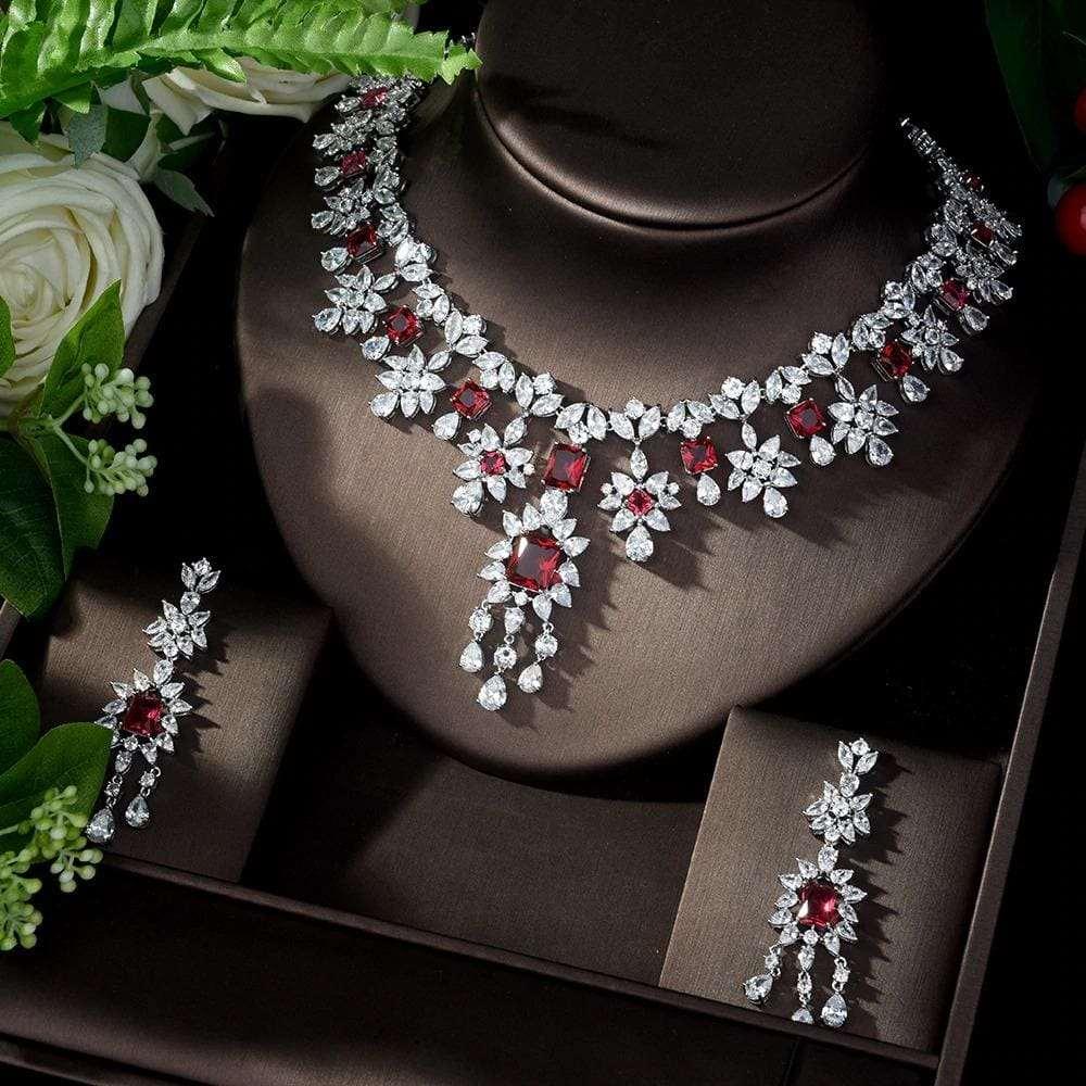 AAA Cubic Zirconia Elegant Jewelry Sets