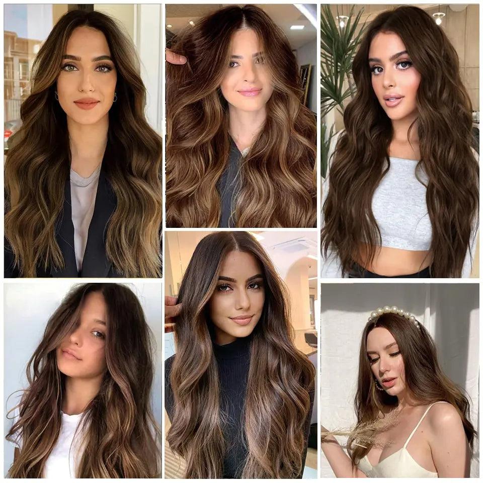 Long Natural Hair Wigs - Viva Vista Store