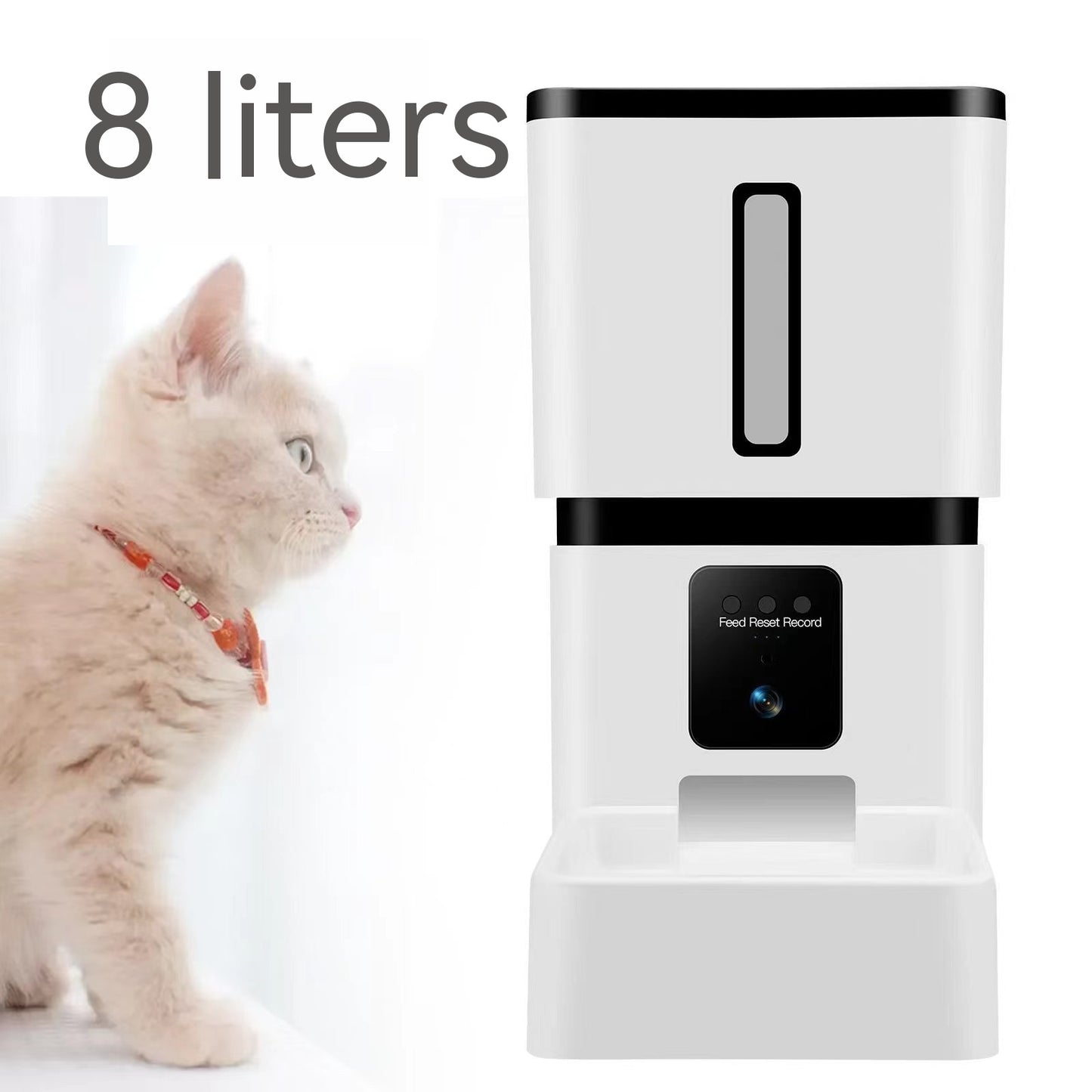 Intelligent Pet Feeding Automatic Timing Quantitative 8Lwifi