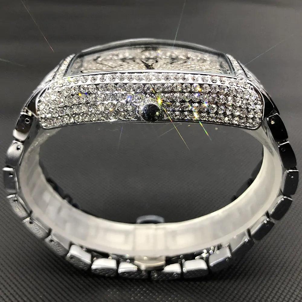 Popular Tonneau Diamond Watch - Viva Vista Store