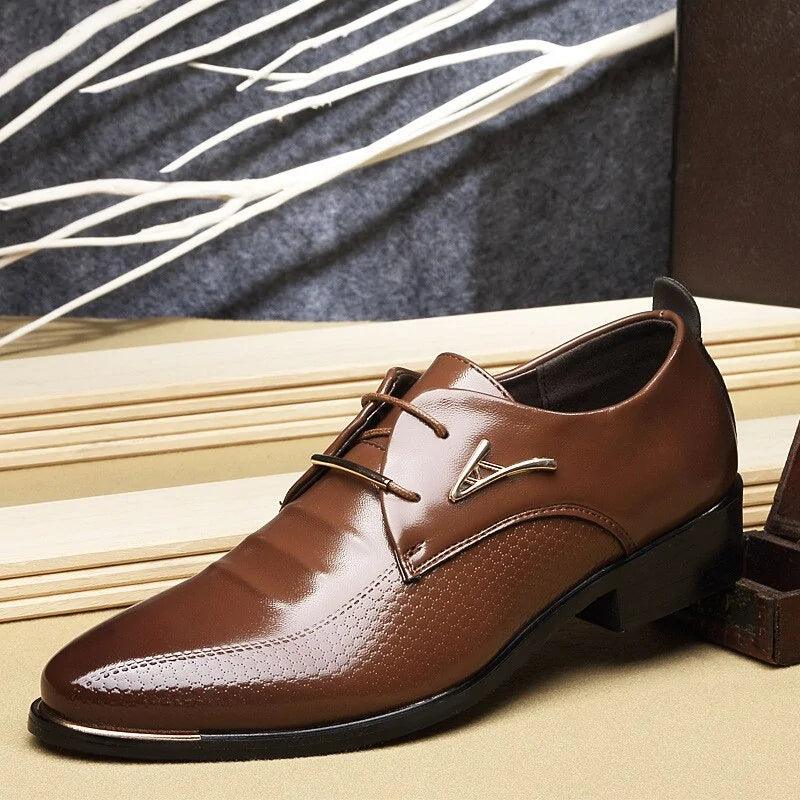 Men's Casual Leather Shoes - Viva Vista Store