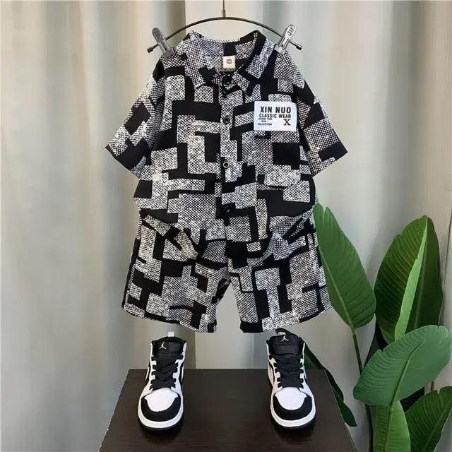 Trendy  Boys Two-piece Set - Viva Vista Store