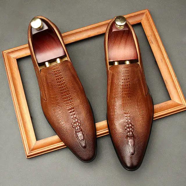 The Scudo - Genuine Leather Loafers For Men - Viva Vista Store