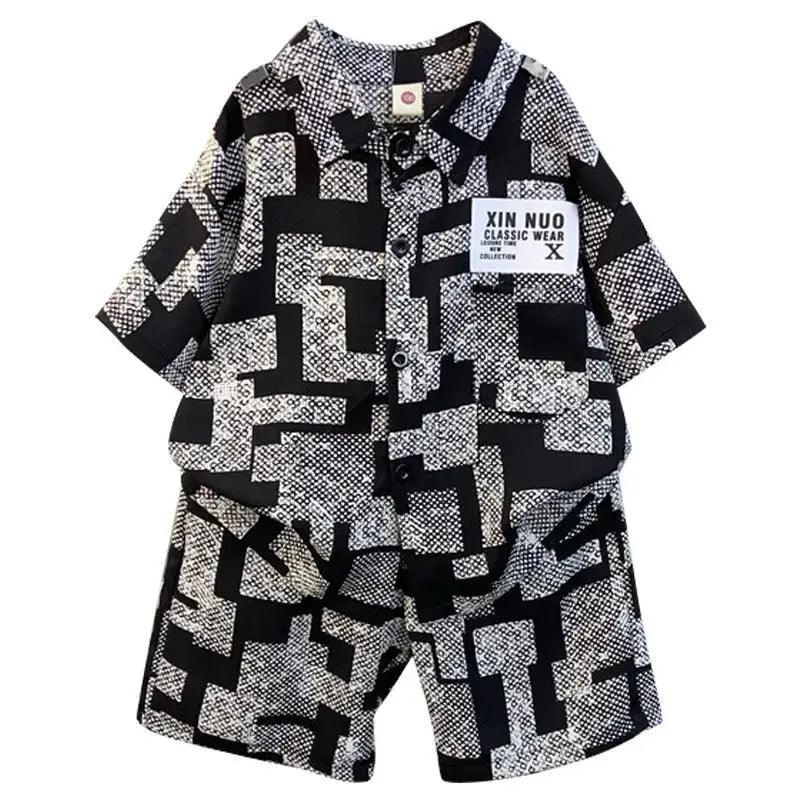 Trendy  Boys Two-piece Set - Viva Vista Store